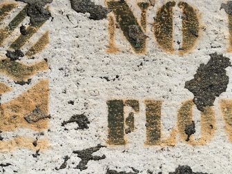No Flow - Sidewalk Art, Mountain View, CA - Nov 2014